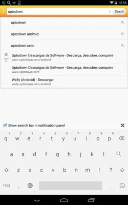 Yandex Start android App screenshot 1